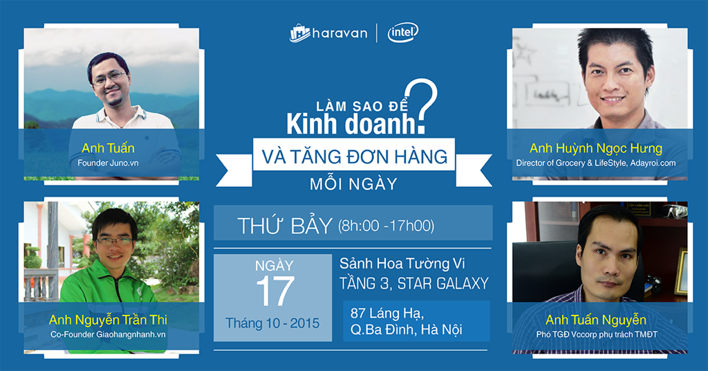 Haravan ra mắt tại Hà Nội với Ngày hội kinh doanh online