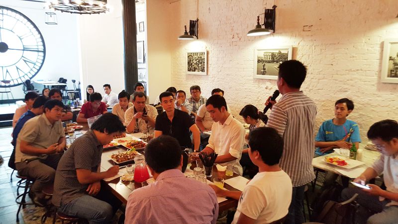 Giới phóng viên Sài Gòn quan tâm sự kiện họp báo Haravan