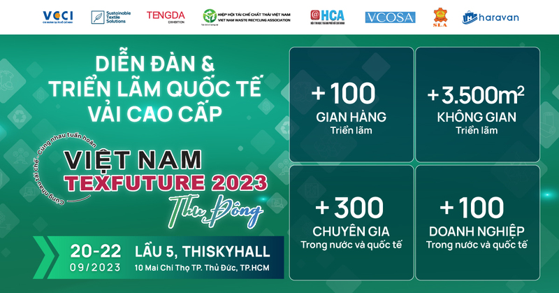 Sức hút của sự kiện Texfuture Việt Nam mùa Thu Đông năm 2023