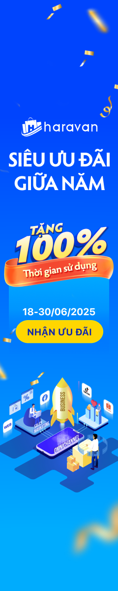 Haravan siêu ưu đãi giữa năm