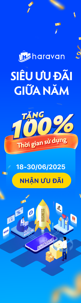 Haravan siêu ưu đãi giữa năm