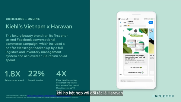 Câu chuyện khách hàng Kiehl's - Haravan