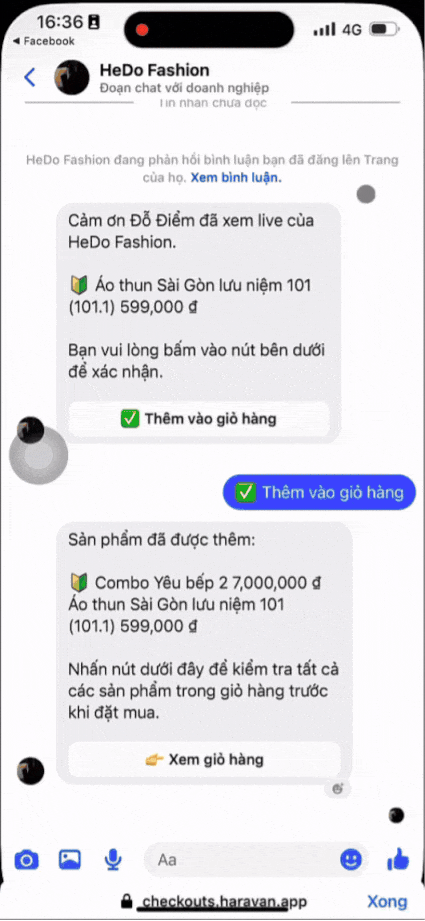 Tự động nhắn tin chốt đơn hàng loạt