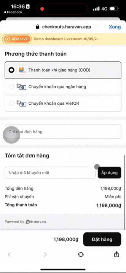 Tự động nhắn tin chốt đơn hàng loạt