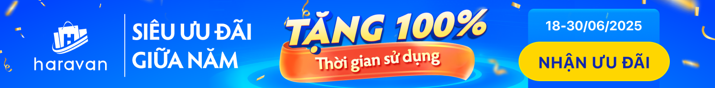 Haravan siêu ưu đãi giữa năm