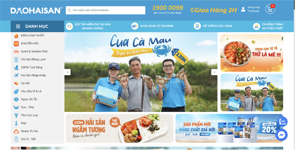 Câu chuyện khách hàng Đảo Hải Sản - Haravan