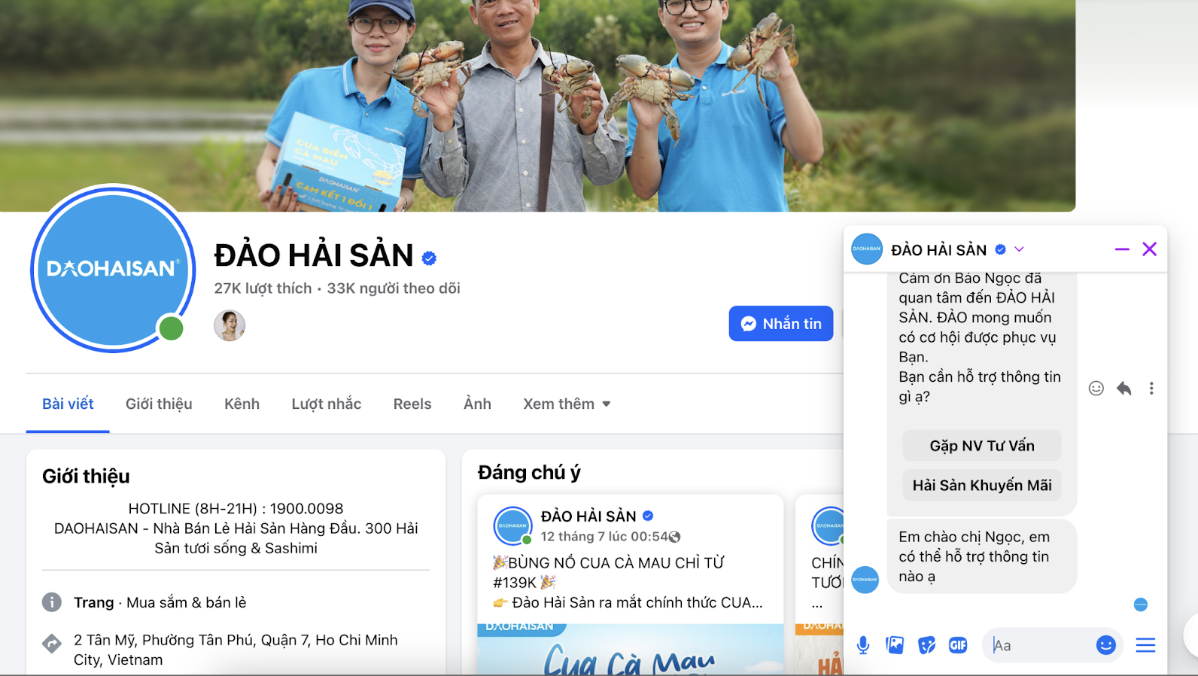 Câu chuyện khách hàng Đảo Hải Sản - Haravan