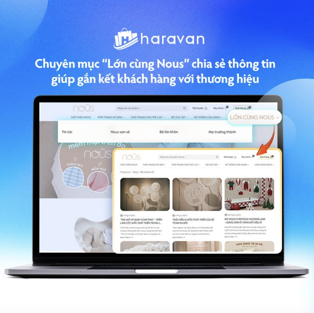 Câu chuyện khách hàng NOUS - Haravan