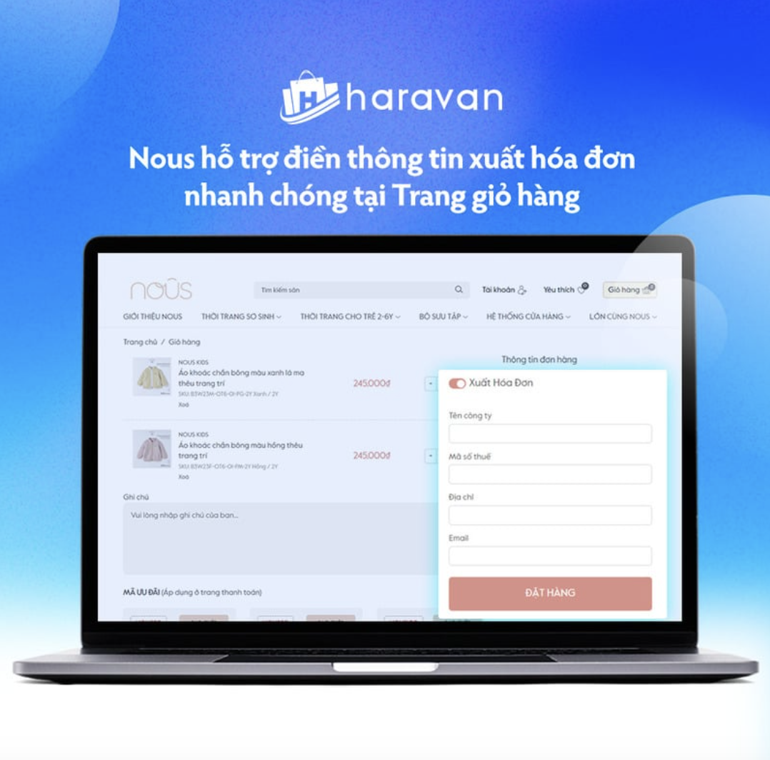 Câu chuyện khách hàng NOUS - Haravan