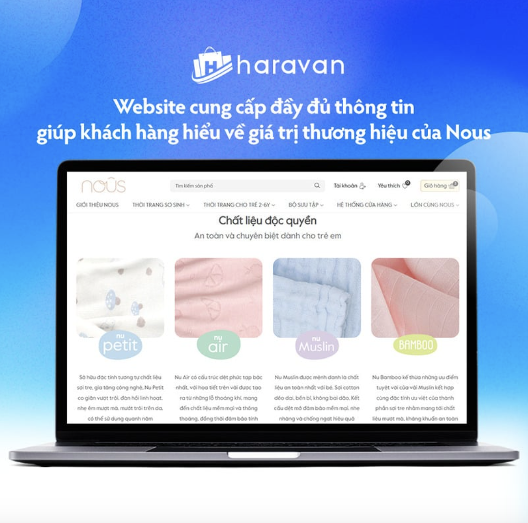 Câu chuyện khách hàng NOUS - Haravan