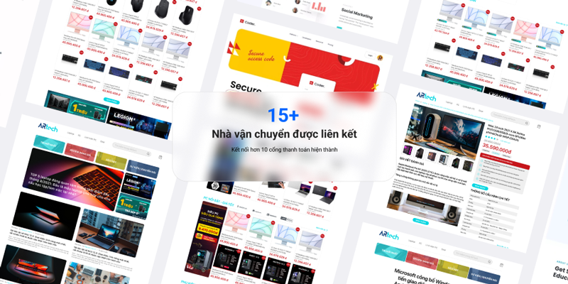 Sở hữu Website bán hàng chuyên nghiệp