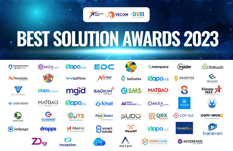 Best Solution Awards 2023 - Vinh danh các giải pháp tiêu biểu về tiếp thị và công nghệ số trong lĩnh vực Thương mại điện tử