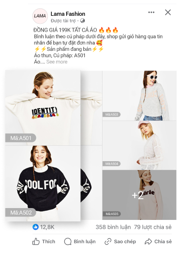 Đồng giá 199k Tất cả áo