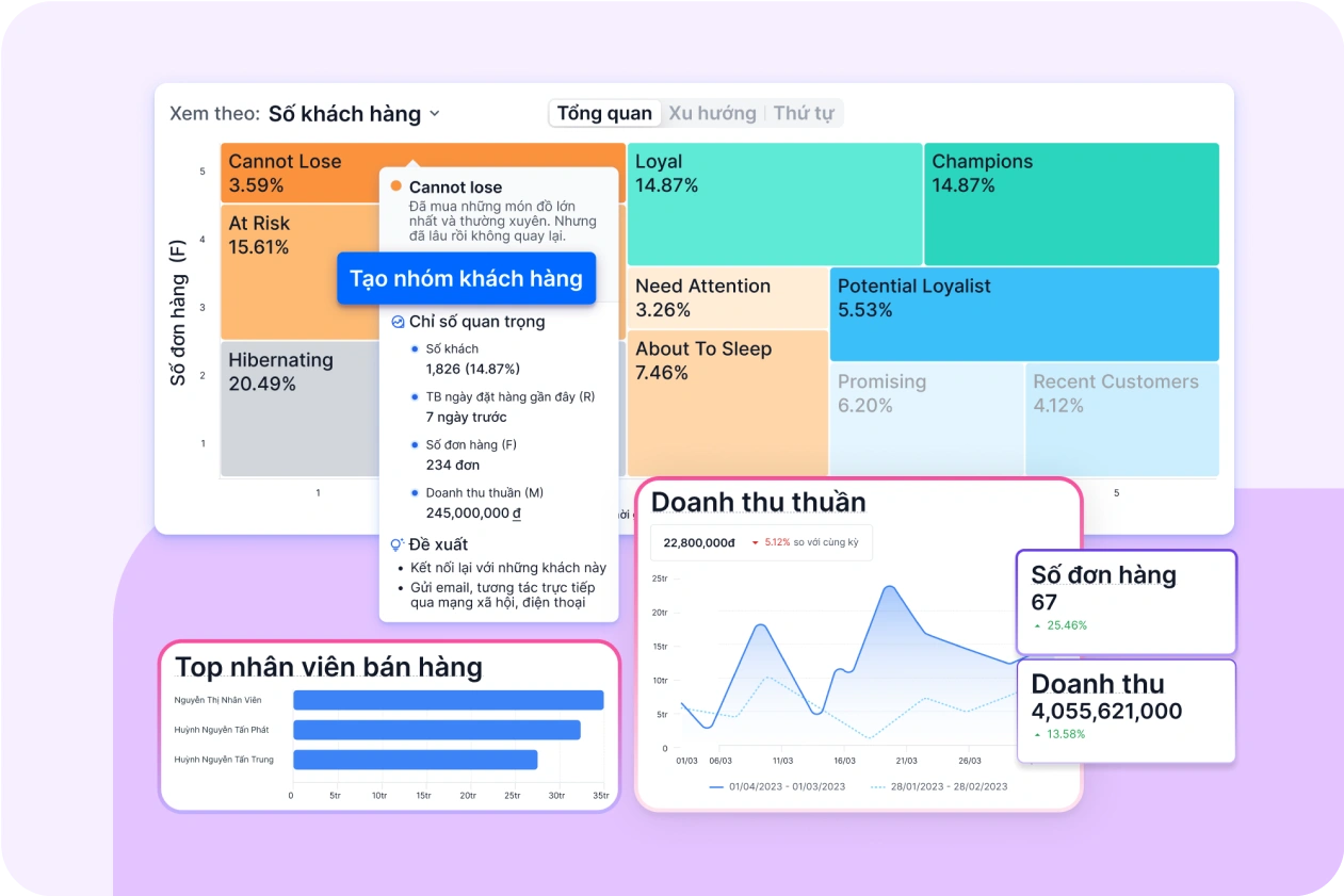 Tối ưu hiệu suất và doanh thu với insight khách hàng