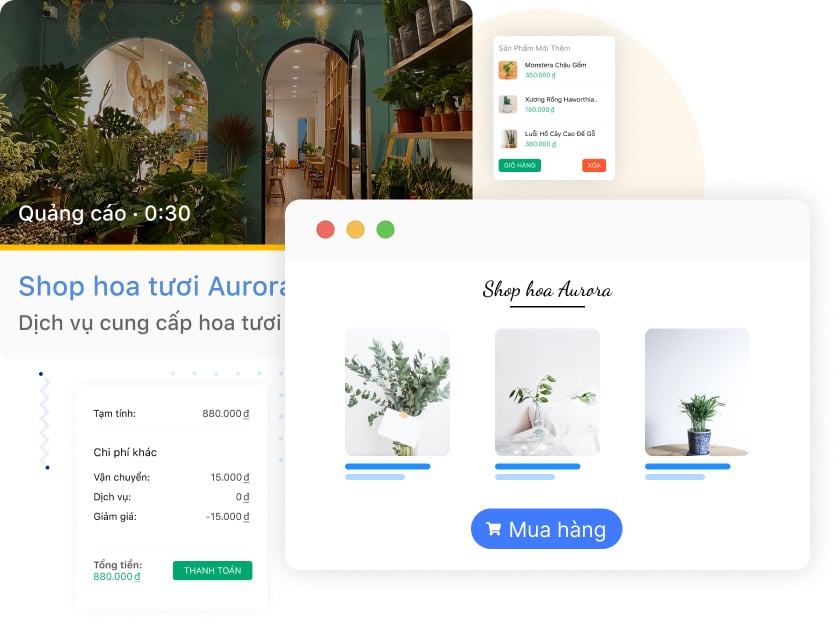 Thu hút người dùng thông qua trang đích chuyên nghiệp