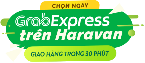 Chọn GrabExpress trên Haravan -  Giao hàng 30 phút, phí ship từ 12K