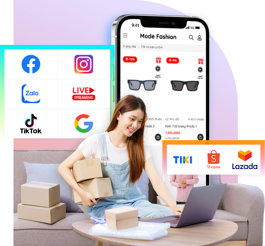 Phần mềm quản lý đơn hàng online giúp việc bán hàng đa kênh trở nên liền mạch và đơn giản hơn