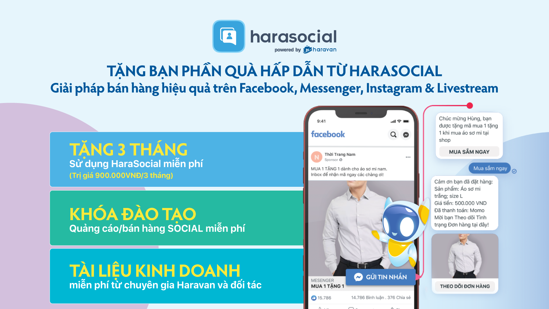 Báo cáo kinh doanh được cập nhật	theo thời gian thực tế