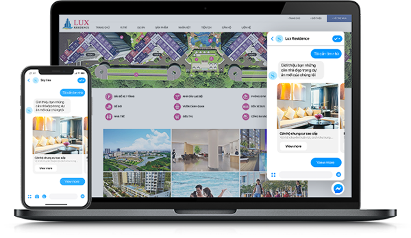 Tích hợp chatbot, livechat chăm sóc khách hàng tự động