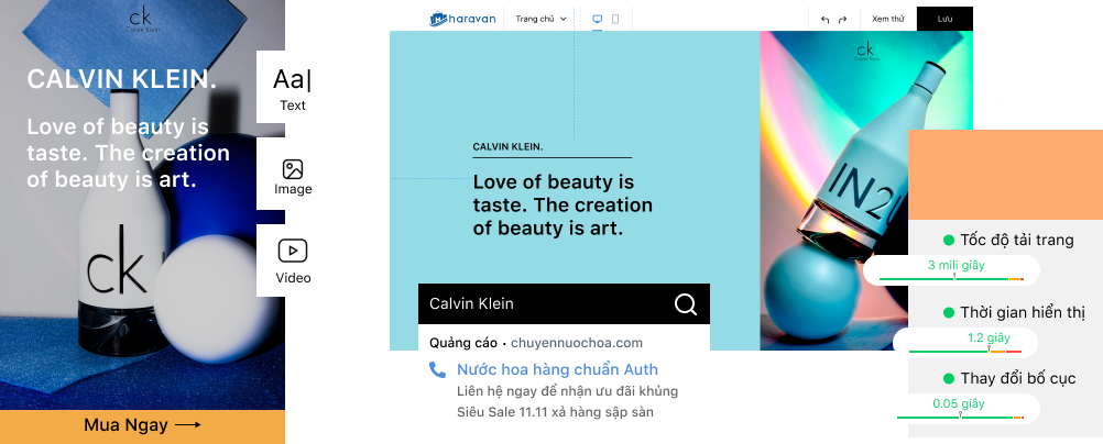 Sở hữu website chuyên nghiệp chưa bao giờ dễ dàng đến thế.