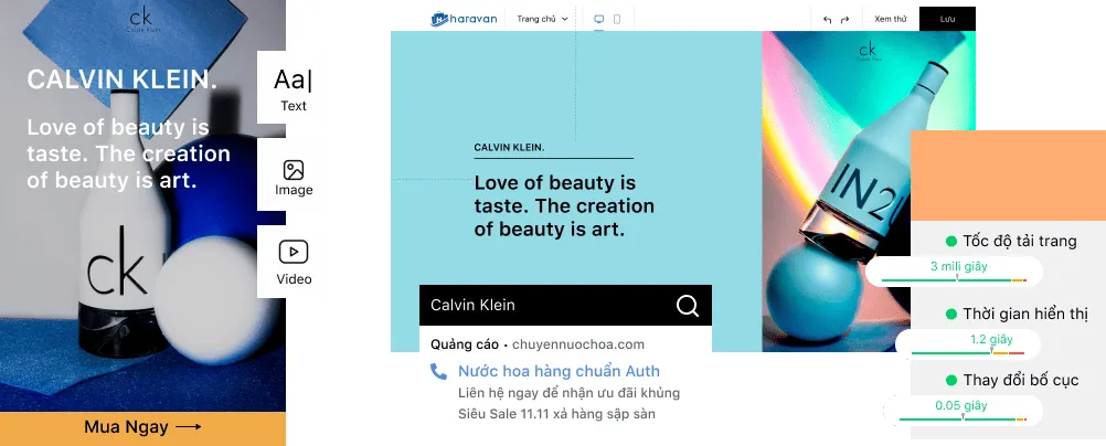 Sở hữu website chuyên nghiệp chưa bao giờ dễ dàng đến thế.