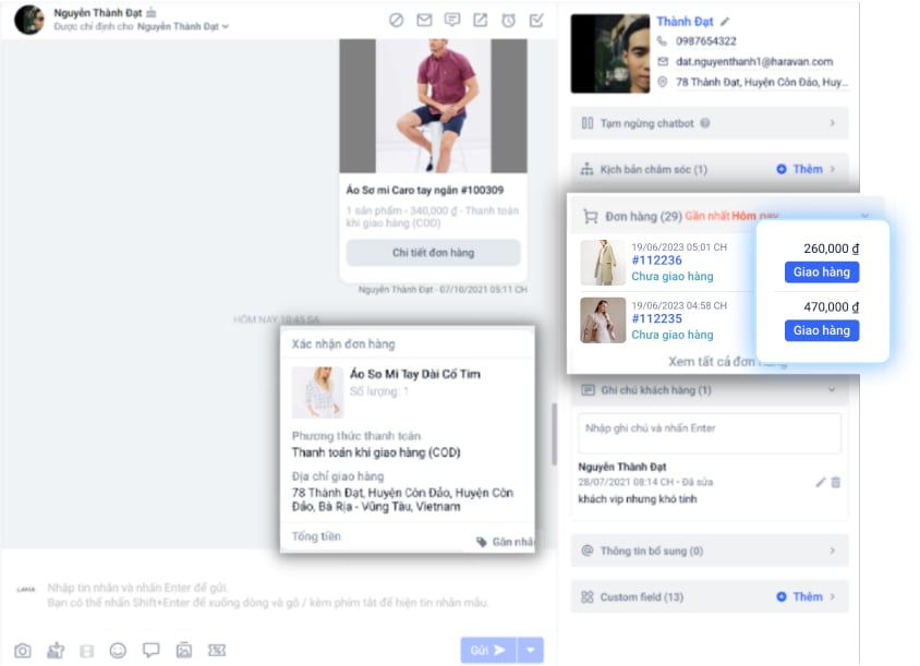 Quản lý Bán hàng & Đơn hàng