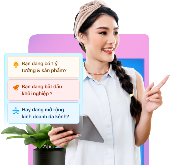 Bạn có thể quản lý mọi hoạt động kinh doanh với Haravan!
