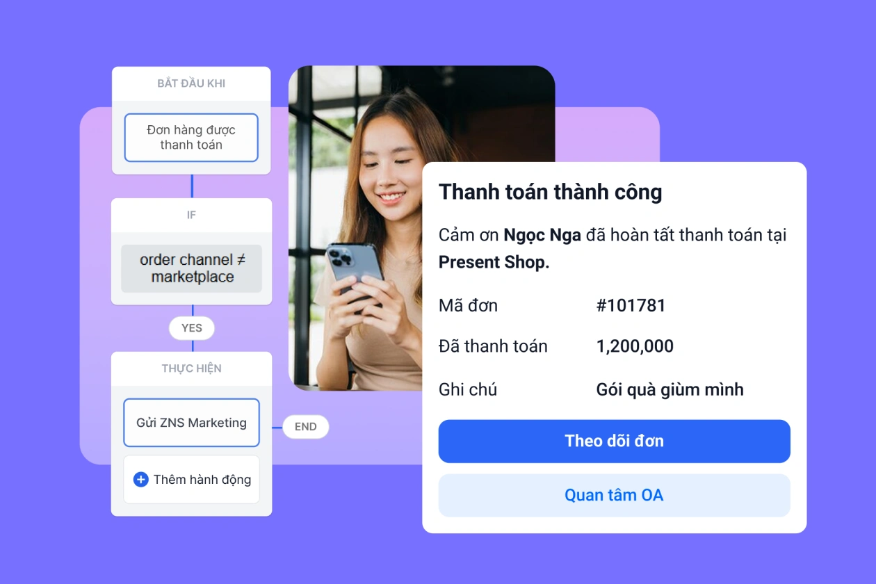 Cảm ơn khi thanh toán