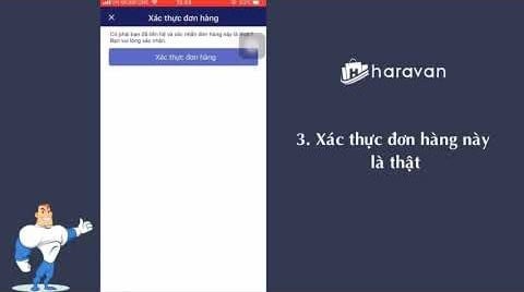 Xử Lý Đơn Hàng Trên Haravan Mobile App