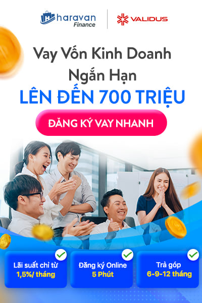 Haravan Finance - Vay vốn nhanh Validus