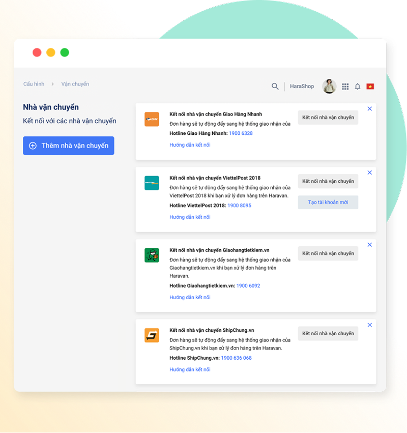 Quản lý vận chuyển