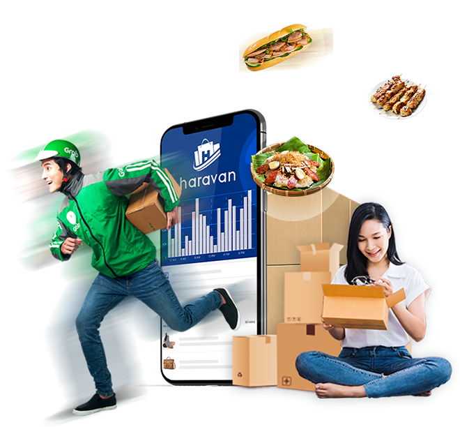 Chọn GrabExpress trên Haravan - Giao hàng 30 phút, phí ship từ 12K