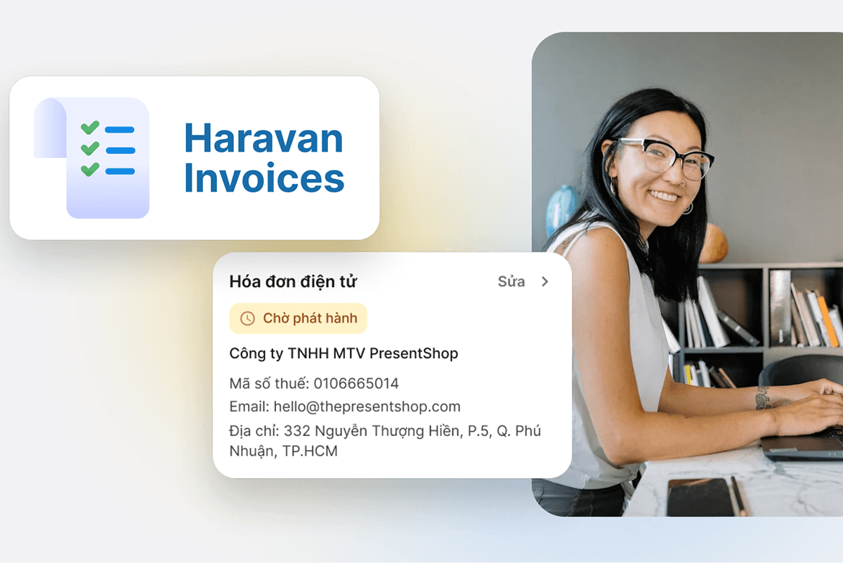 Haravan Invoice - Xuất hóa đơn điện tử VAT tự động