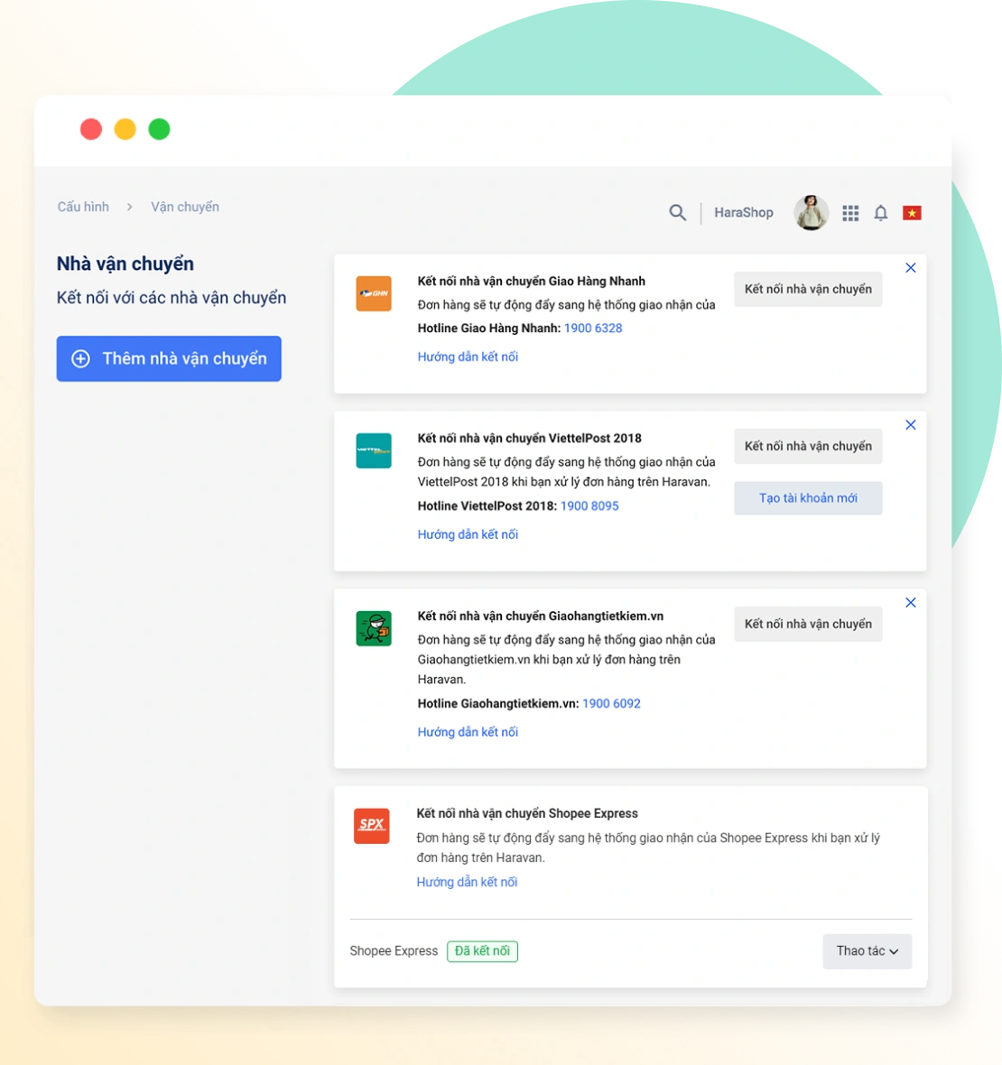 Quản lý vận chuyển