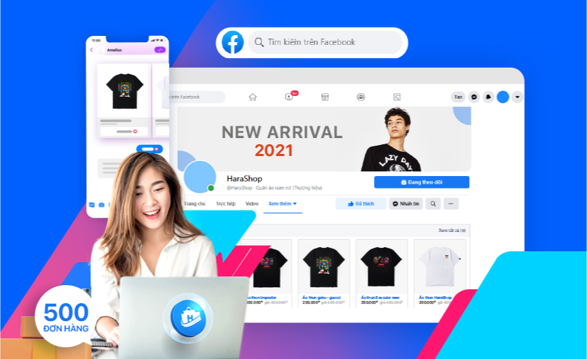 Kết nối nhiều Fanpage	
