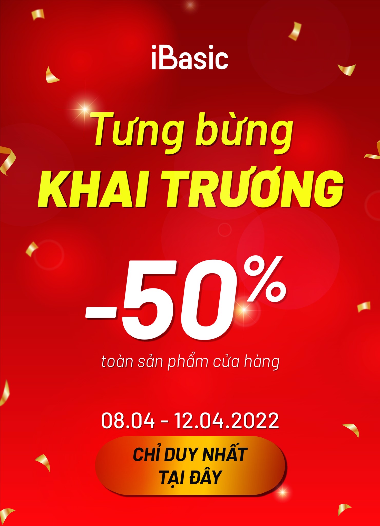 [Khai trương siêu giảm giá] - iBasic chào Gò vấp