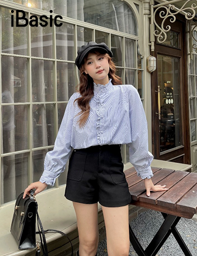 Top 5 Kiểu Áo Sơ Mi Tay Bồng Dễ Phối Cho Nàng