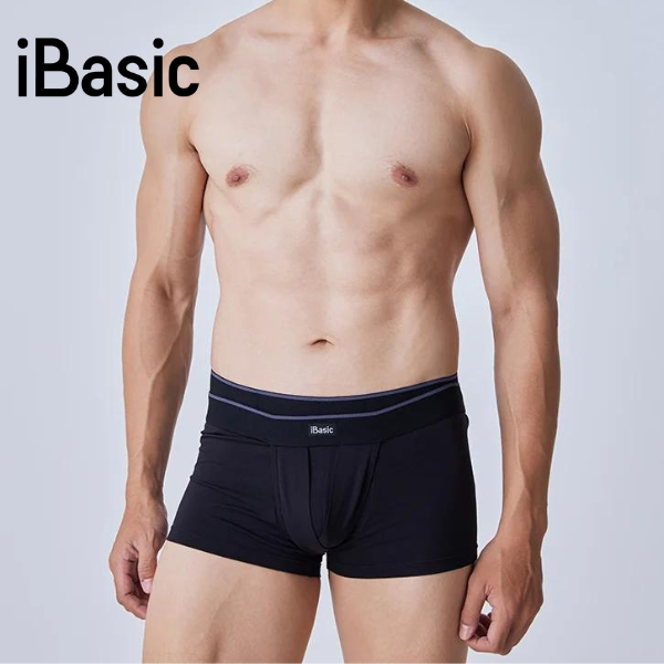 Quần lót nam sơ vin đa năng dáng boxer hai lớp iBasic - PANM057