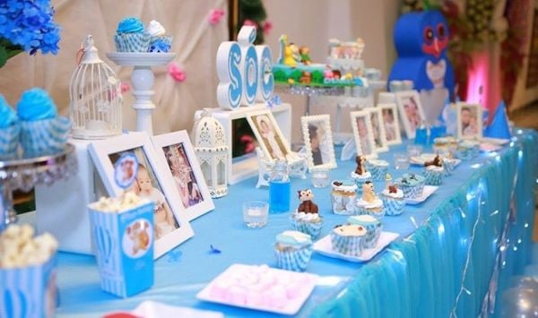 Bày trí bàn gallery là phần công đoạn không thể thiếu trong trang trí sinh nhật