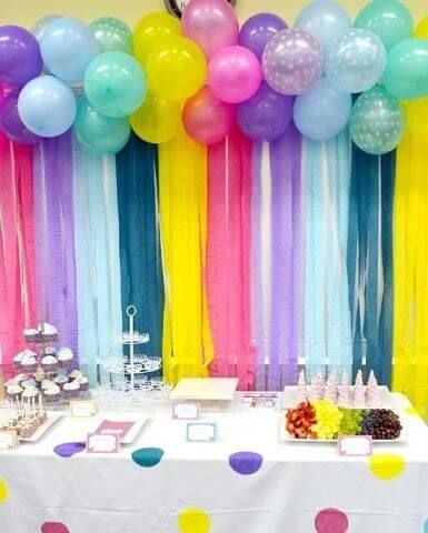 Trang trí sinh nhật màu hồng cho bé gái trọn gói thiết kế decor sinh nhật  bé gái