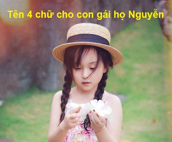 Tên 4 chữ cho con gái