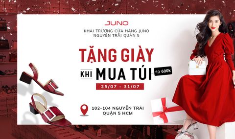 Mừng Khai trương cửa hàng mới Nguyễn Trãi_Tặng Giày Khi Mua Túi từ 600k