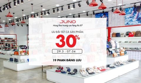 Mừng khai trương cửa hàng thứ 87 tại Hồ Chí Minh-Tất cả giảm 30%