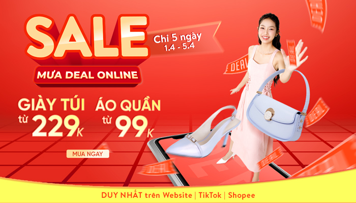 Bạn đang xem các sản phẩm Quần Áo Sale Từ 349k