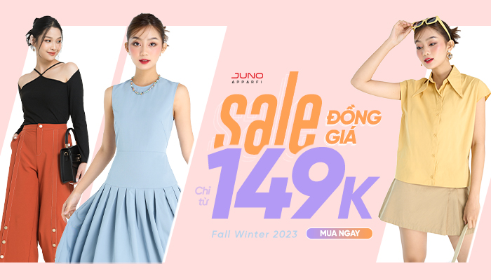 Bạn đang xem các sản phẩm quần áo Sale 149k