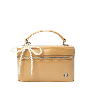 Túi Xách Nhỏ Vanity Bag Phối Charm Nơ
