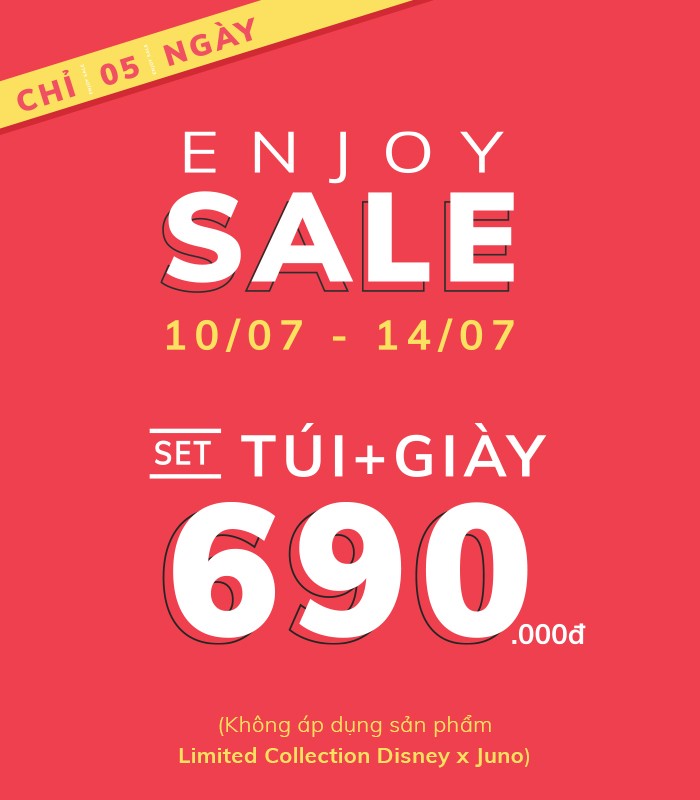 Enjoy Sale Giày + Túi = 690k