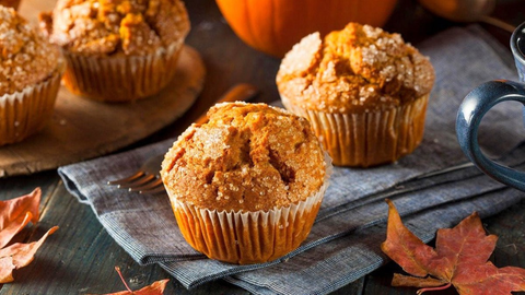 Bánh Muffin Bí Đỏ Healthy: Món Ăn Bổ Dưỡng Và Lạ Miệng Cho Bữa Sáng