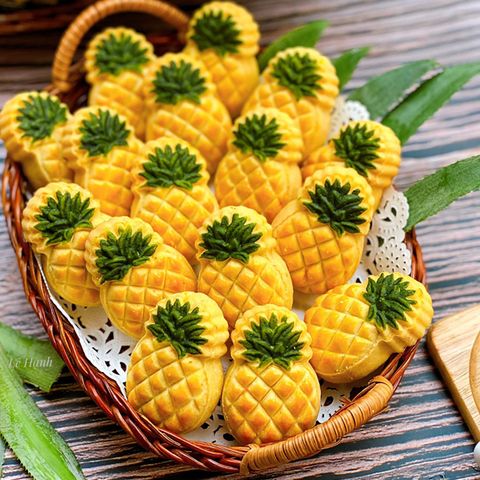 Mê Mẩn Với Công Thức Làm Bánh Dứa Healthy Chuẩn Vị Thơm Ngon
