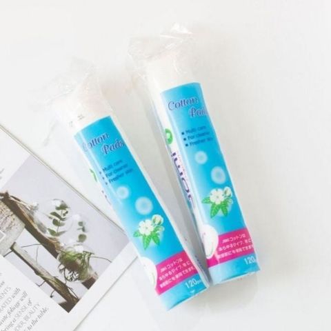 Review bông tẩy trang jomi 120 miếng HOT nhất hiện nay